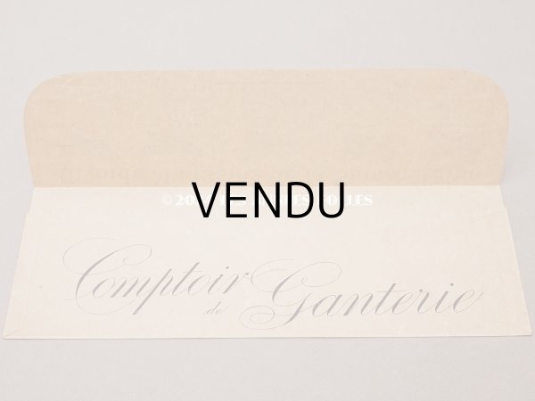 画像6: 1900年頃 アンティーク グローブ用 天使の紙袋 GANTS LAVABLES SAMARITAINE - GRANDS MAGASINS DE LA SAMARITAINE - (6)