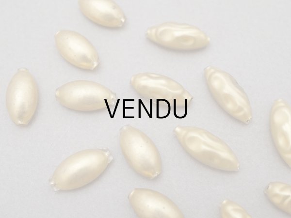 画像3: アンティーク スフレビーズ ゴールド 吹きガラス製ビーズ  16ピースのセット (3)