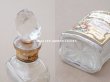 画像6: アンティーク 香水瓶 パウダーピンクのラベル ESSENCE GIROFLEE FLEUR - AU BON MARCHE - (6)