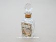 画像1: アンティーク 香水瓶 パウダーピンクのラベル ESSENCE GIROFLEE FLEUR - AU BON MARCHE - (1)