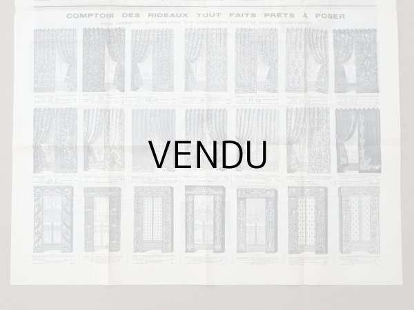 画像4: 1906年 アンティーク ルーブル百貨店 大きなカタログ 100×70cm PANNEAUX ET TABLEAUX EN IMITATION - GRANDS MAGASINS DU LOUVRE -  (4)