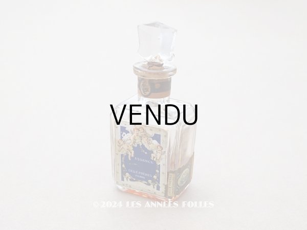 画像2: アンティーク 天使のパフュームボトル 香水瓶 ESSENCE  PARADISIA - GELLE FRERES PARIS - (2)