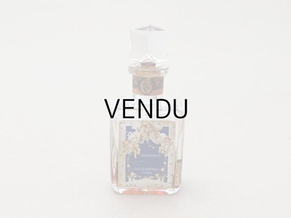 画像3: アンティーク 天使のパフュームボトル 香水瓶 ESSENCE  PARADISIA - GELLE FRERES PARIS - (3)