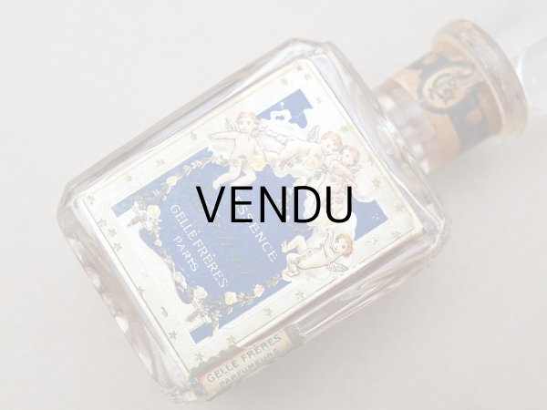 画像7: アンティーク 天使のパフュームボトル 香水瓶 ESSENCE  PARADISIA - GELLE FRERES PARIS - (7)