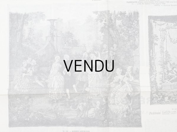 画像7: 1906年 アンティーク ルーブル百貨店 大きなカタログ 100×70cm PANNEAUX ET TABLEAUX EN IMITATION - GRANDS MAGASINS DU LOUVRE -  (7)