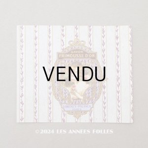 画像: アンティーク ソープラベル SAVON FRIMOUSSE D'OR - LORENZY-PALANCA -