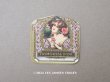 画像1: アンティーク パウダーボックスのラベル FRIMOUSSE D'OR - LORENZY-PALANCA - (1)