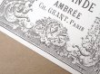 画像2: 19世紀末 アンティーク パフュームラベル EAU DE VIE DE LAVANDE AMBREE - CH.GRANT PARIS - (2)