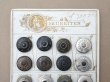 画像3: 1900年頃 アンティーク ワークウェア用 ボタンのサンプラー (3)