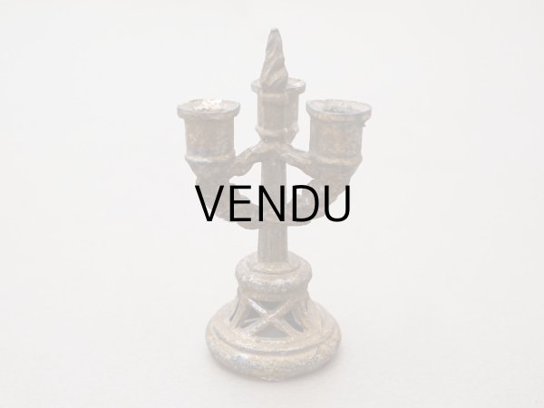 画像3: アンティーク ドール用 小さなキャンドルスタンド (3)