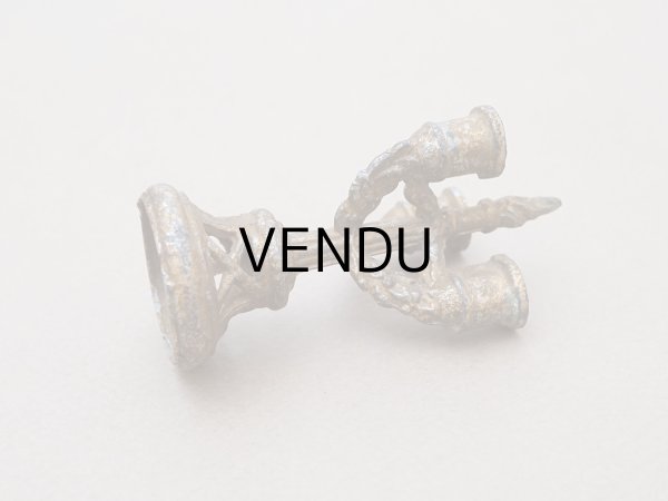 画像6: アンティーク ドール用 小さなキャンドルスタンド (6)