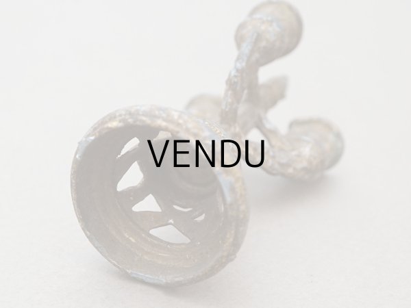 画像9: アンティーク ドール用 小さなキャンドルスタンド (9)