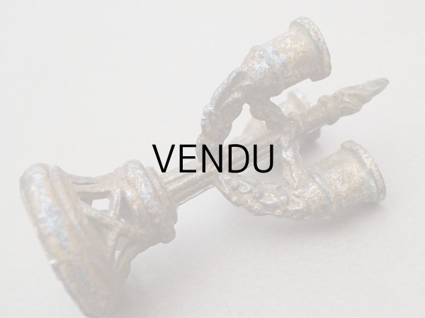 画像7: アンティーク ドール用 小さなキャンドルスタンド (7)