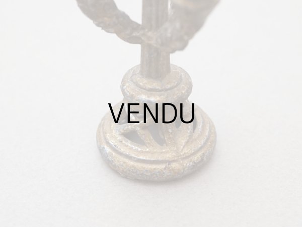 画像5: アンティーク ドール用 小さなキャンドルスタンド (5)