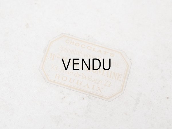 画像17: 1892年 アンティーク オリジナルボックス入り バテムのドラジェボックス ピンクのリボン&レースペーパー (17)