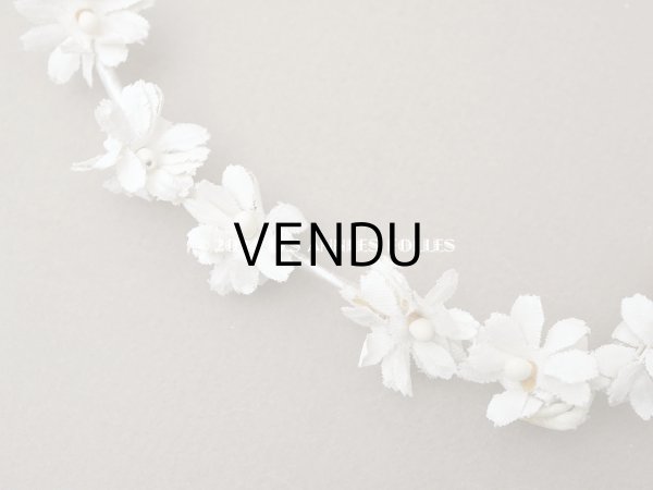 画像4: アンティーク デイジーの花冠  (4)