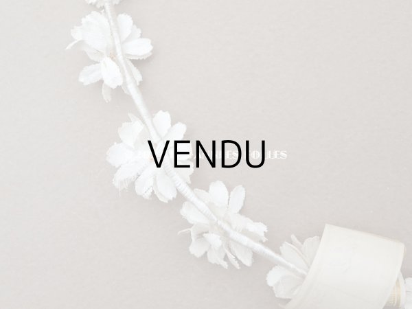 画像9: アンティーク デイジーの花冠  (9)