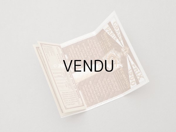 画像3: 1904年 アンティーク『LU』カレンダー ウエハース型 GAUFRETTE VANILLE - LEFEVRE-UTILE - (3)