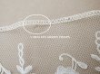 画像2: 19世紀 アンティーク  薔薇模様 手編みのボビンレース アプリカシオン・アングルテール 95cm 9.3cm幅 (2)