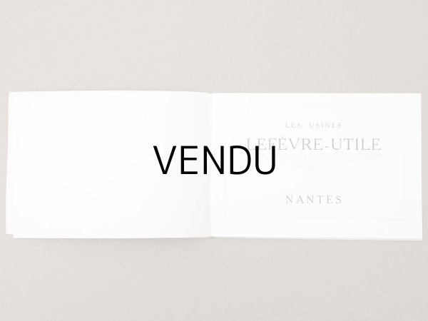 画像3: 1910年頃 アンティーク『LU』パンフレット - LEFEVRE-UTILE - (3)