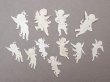 画像4: 1900年頃 アンティーク 天使 ダイカットクロモ 11点のセット  (4)
