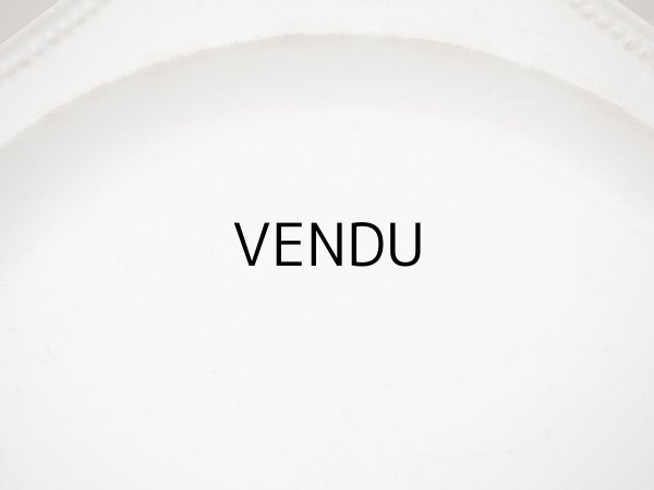 画像9: 1820年頃 アンティーク 大皿 オクトゴナル プレート 29cm - GIEN -  (9)