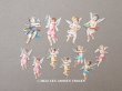 画像1: 1900年頃 アンティーク 天使 ダイカットクロモ 11点のセット  (1)