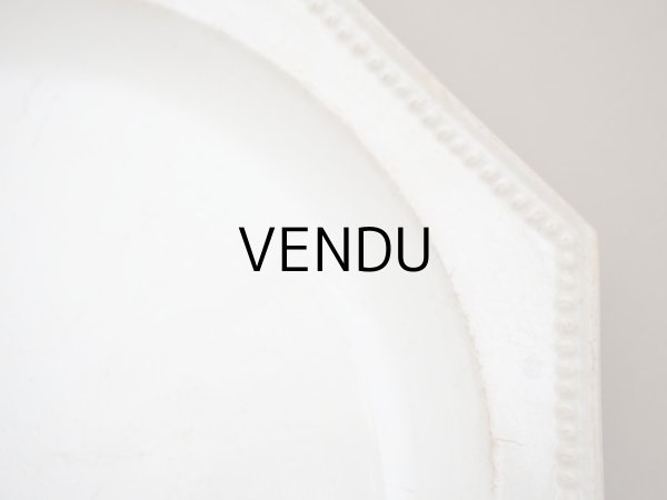 画像8: 1820年頃 アンティーク 大皿 オクトゴナル プレート 29cm - GIEN -  (8)