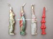 画像6: 1900年頃 アンティーク クリスマス用 キャンドル 4点セット (6)