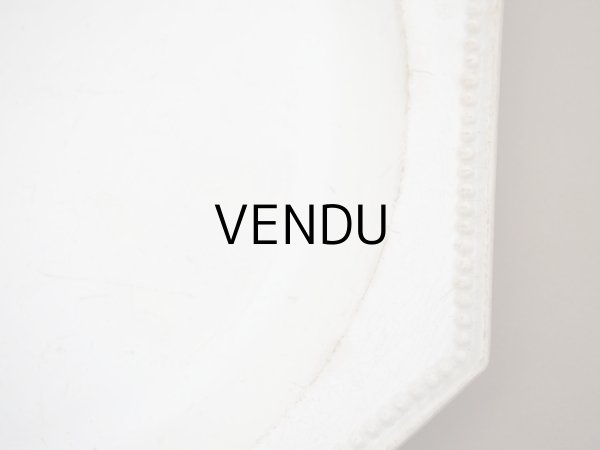 画像7: 1820年頃 アンティーク 大皿 オクトゴナル プレート 29cm - GIEN -  (7)