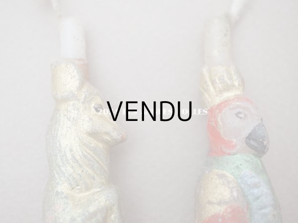 画像7: 1900年頃 アンティーク クリスマス用 キャンドル 4点セット (7)