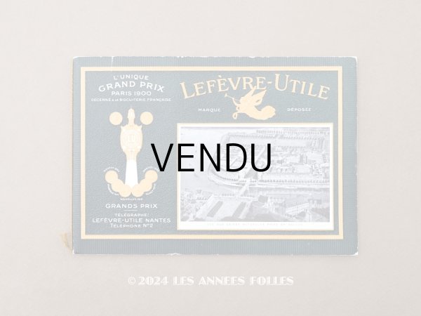 画像1: 1910年頃 アンティーク『LU』パンフレット - LEFEVRE-UTILE - (1)