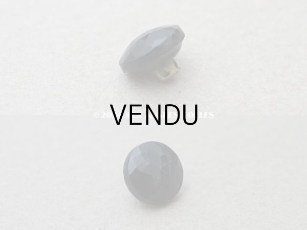 画像4: アンティーク 極小 8mm フレンチジェットのボタン  (4)