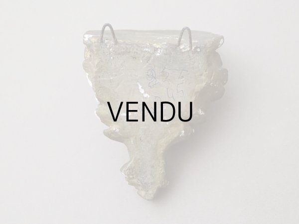 画像11: ＊蚤の市＊19世紀末 天使の石膏の小さな飾り棚 2点セット ウォールシェルフ アンティーク  (11)