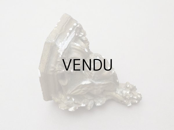 画像9: ＊蚤の市＊19世紀末 天使の石膏の小さな飾り棚 2点セット ウォールシェルフ アンティーク  (9)