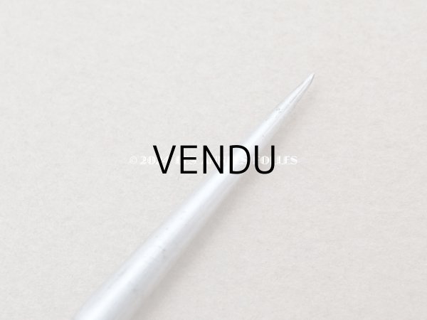 画像4: 1900年頃 アンティーク ヤドリギ シルバー製 目打ち 裁縫道具 (4)