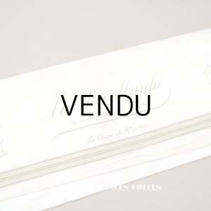 画像: アンティーク ボンマルシェ百貨店のロゴ入り 広幅 コットンファブリック 12〜15m - AU BON MARCHE -