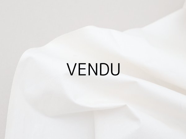 画像3: 1920年頃 アンティーク シャツ地 広幅 コットンファブリック 158cm幅 エクリュ (3)