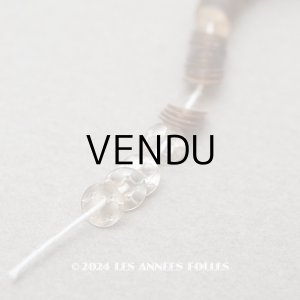 画像: 1900年頃 アンティーク 蜂の巣柄 スパンコール 4mm 200ピース ゼラチン製 