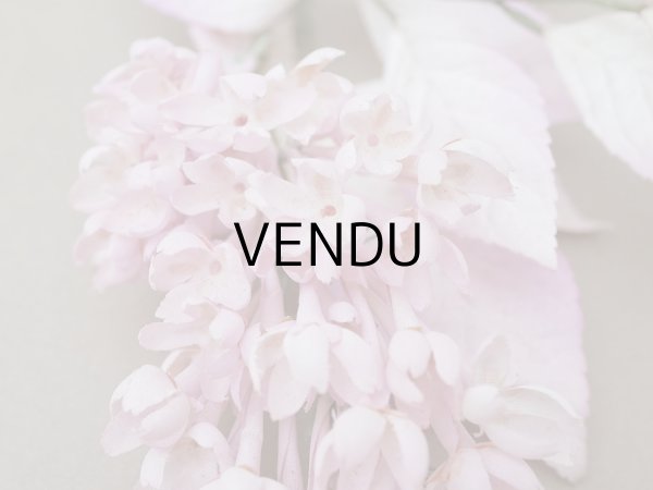 画像5: 【クリスマスセール2024対象外】アンティーク ライラックの大きな布花 パウダーピンク (5)