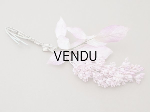 画像4: 【クリスマスセール2024対象外】アンティーク ライラックの大きな布花 パウダーピンク (4)