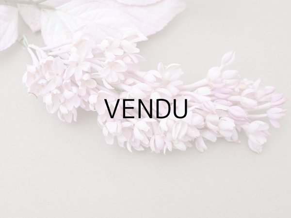 画像3: 【クリスマスセール2024対象外】アンティーク ライラックの大きな布花 パウダーピンク (3)