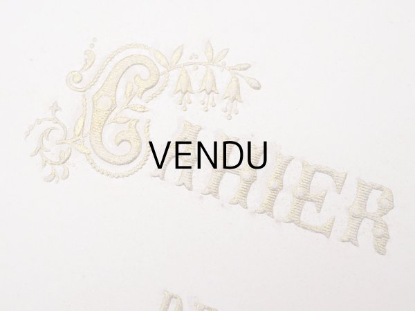 画像5: 【クリスマスセール2024対象外】19世紀末 アンティーク ノートカバー CAHIER DE COMPOSITION (5)