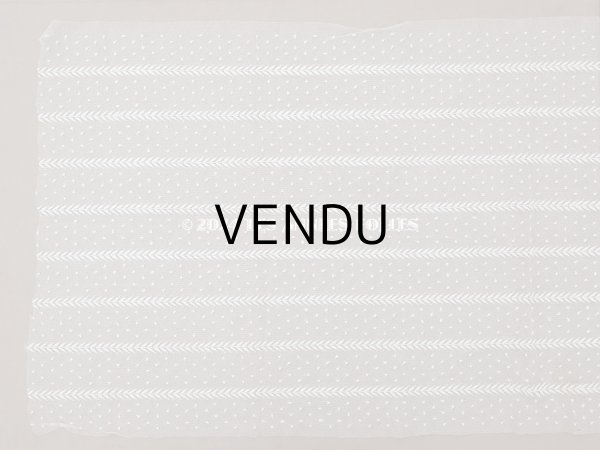 画像5: 【クリスマスセール2024対象外】アンティーク ドット刺繍入り チュールレース  生成り 43×100cm (5)