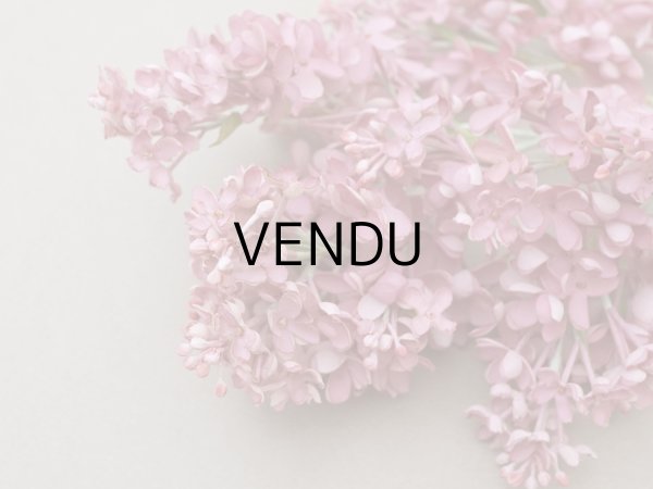 画像7: 【クリスマスセール2024対象外】アンティーク ライラックの大きな布花 オールドローズ (7)