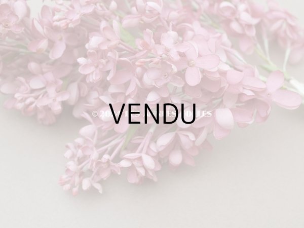 画像6: 【クリスマスセール2024対象外】アンティーク ライラックの大きな布花 オールドローズ (6)