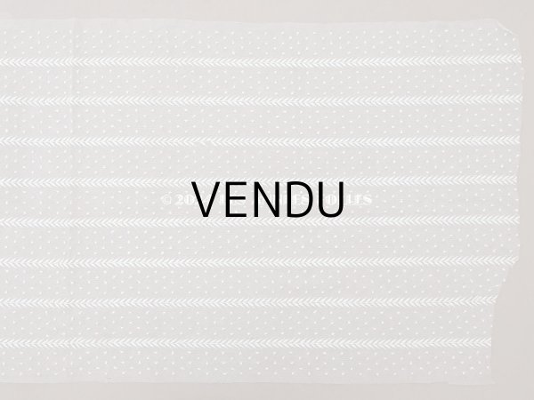 画像6: 【クリスマスセール2024対象外】アンティーク ドット刺繍入り チュールレース  生成り 43×100cm (6)