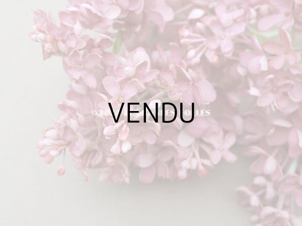 画像5: 【クリスマスセール2024対象外】アンティーク ライラックの大きな布花 オールドローズ (5)