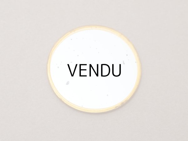 画像8: アンティーク コンフィズリーの手鏡 ハンドミラー (8)