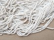 画像3: アンティーク シードビーズ ホワイト 87g 1cm=10粒 キャビアビーズ マイクロビーズ (3)